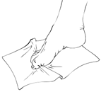 Toe Curls With Towel